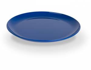Kindergeschirr Polycarbonat - Teller flach Ø 19 cm | Blau