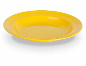 Kindergeschirr Polycarbonat - Teller tief Ø 24 cm | Gelb
