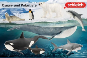 Schleich Ozeantiere | Polartiere | Meerestiere 8er Set