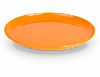 Kindergeschirr Polycarbonat - Teller flach Ø 24 cm | Orange