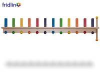 Wanddomino mit 12 Steinen | Hebel rechts (Version 2024)